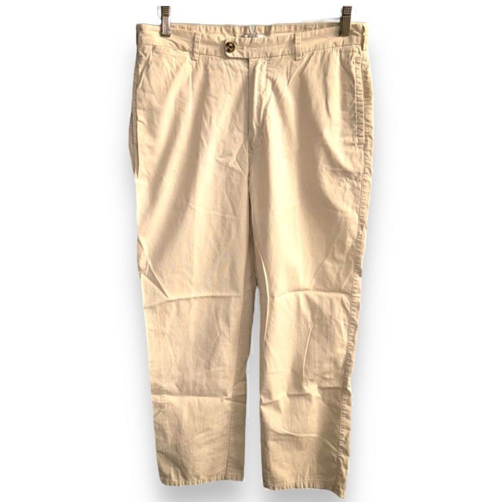 Tan Peter Millar 5 Pocket Chino Pants Size 32
